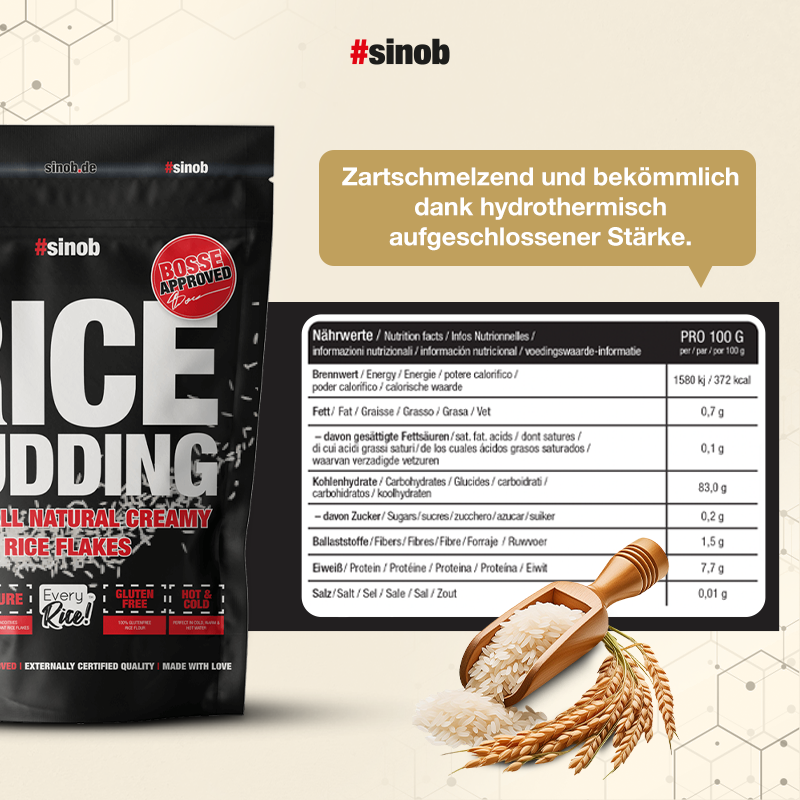 Core Instant Rice Pudding 3000 g - Sinob