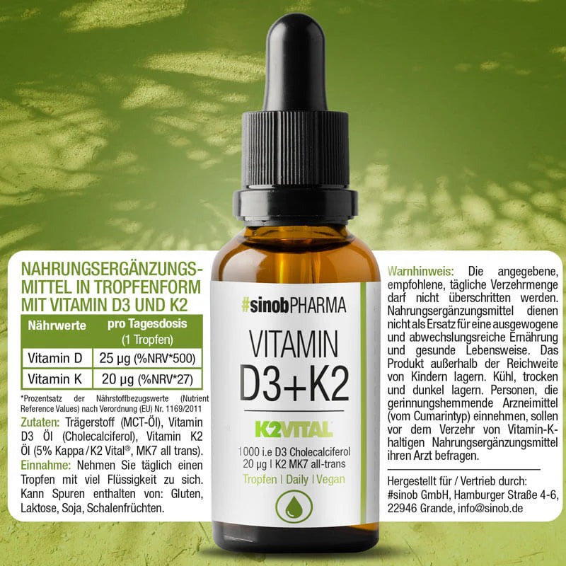 Sinob D3+K2 vitamin
