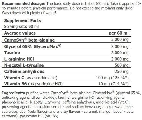 Shot 60 ml - Amix Nutrition