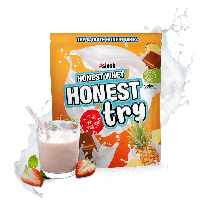 Sinob Honest Whey 450 g - 2+1 ingyen