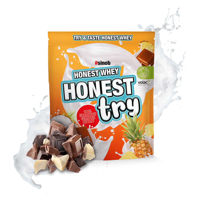 Sinob Honest Whey 450 g - 2+1 ingyen