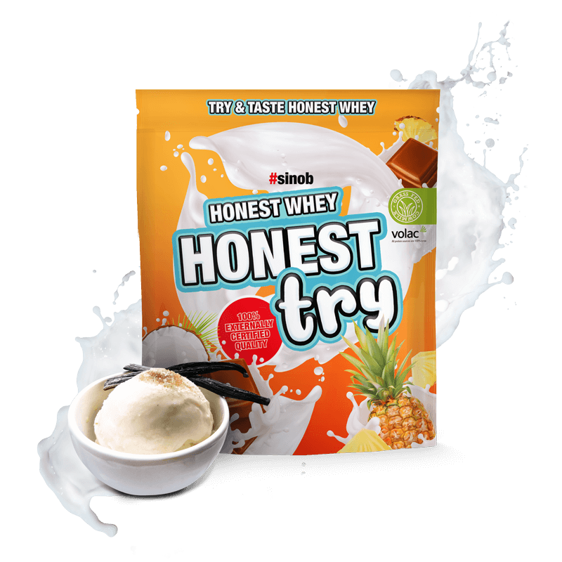 Sinob Honest Whey 450 g - 2+1 ingyen