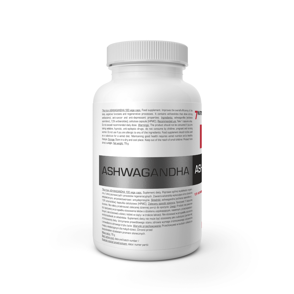 7Nutrition Ashwagandha 100db kapszula