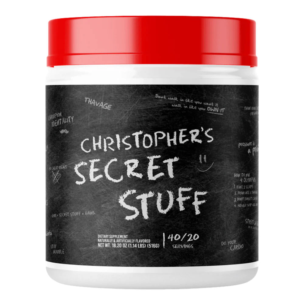Raw Nutrition Christopher's Secret Stuff Pre‑Workout