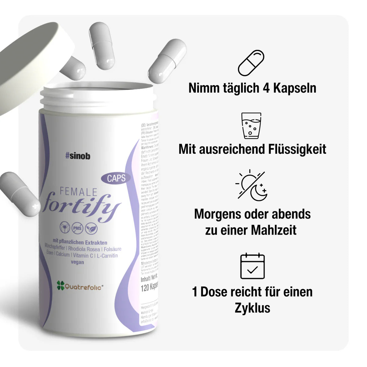 Female Fortify 120db Kapszula - Sinob