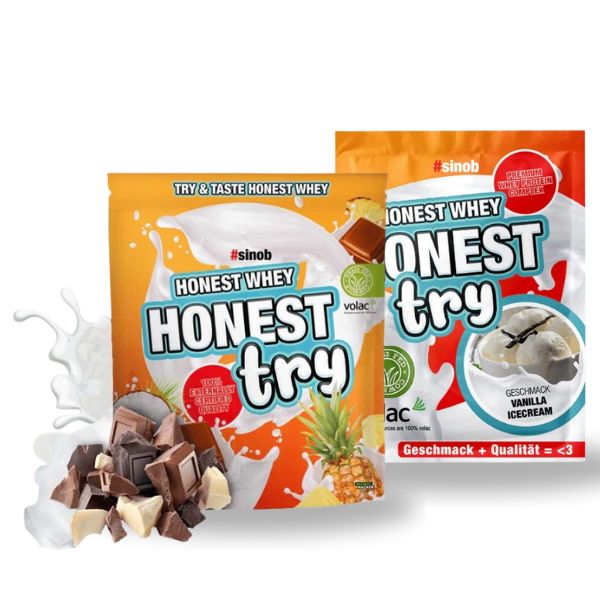 450g Sinob Honest Whey Fehérje + Ajándék Fehérje Ingyen