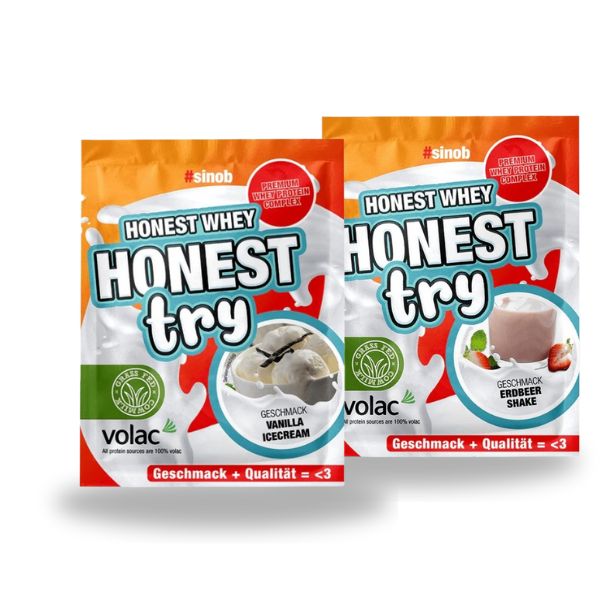 450g Sinob Honest Whey Fehérje + Ajándék Fehérje Ingyen
