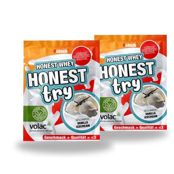 450g Sinob Honest Whey Fehérje + Ajándék Fehérje Ingyen