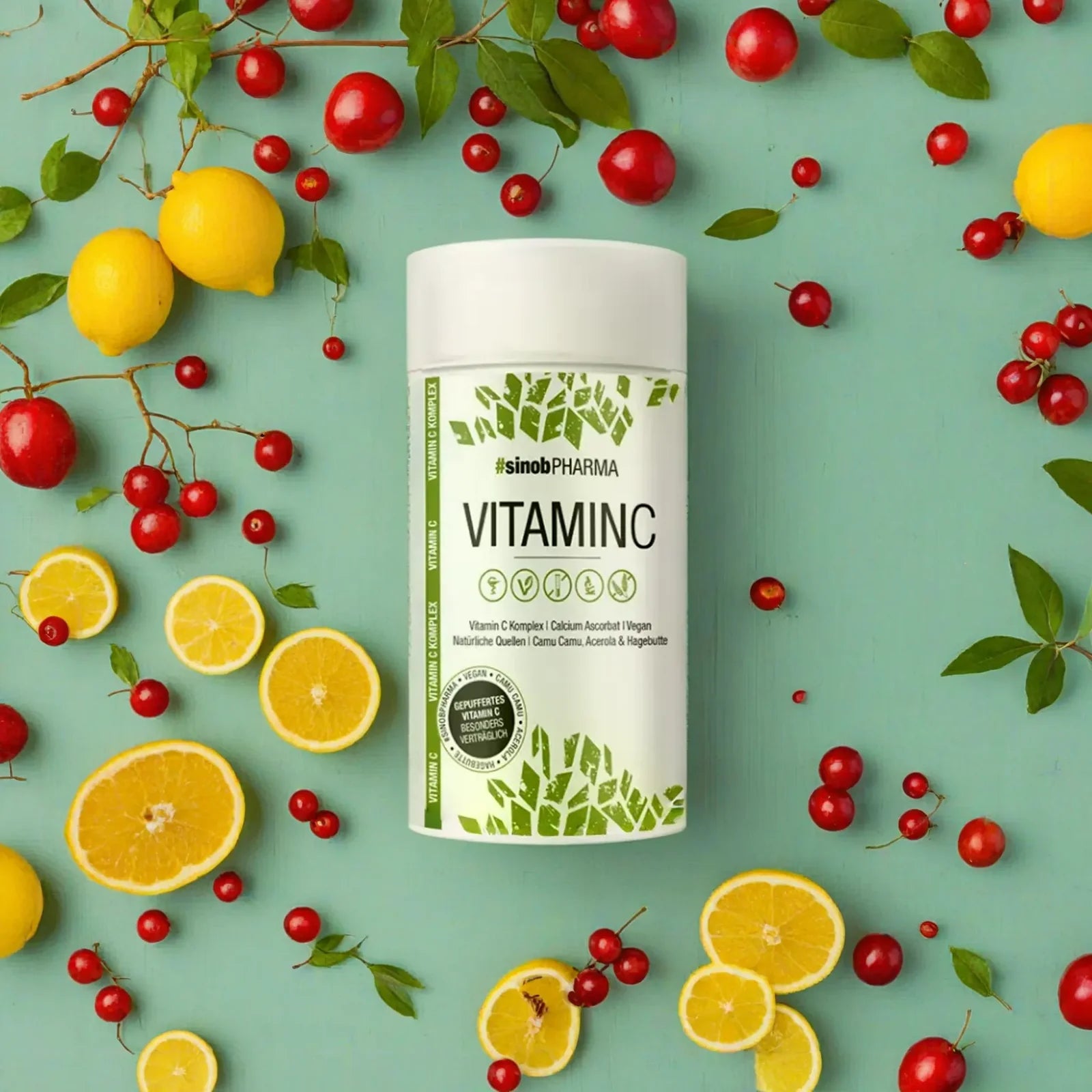 Sinob Mag Kalcium-Aszkorbát C-vitamin Por