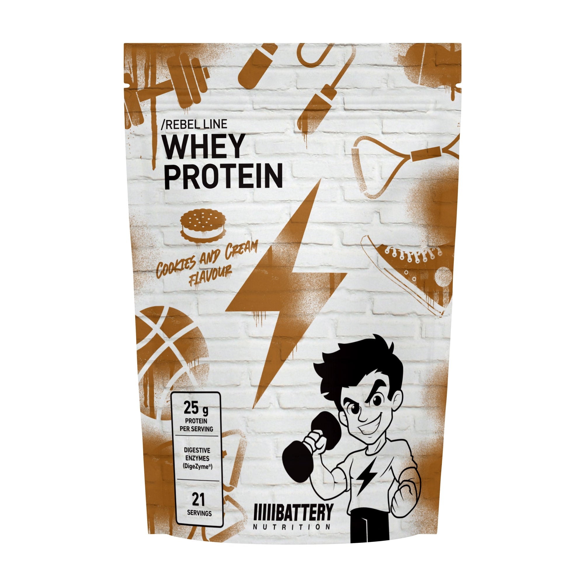 REBEL WHEY PROTEIN 700 g - Battery Rebel Nutrition