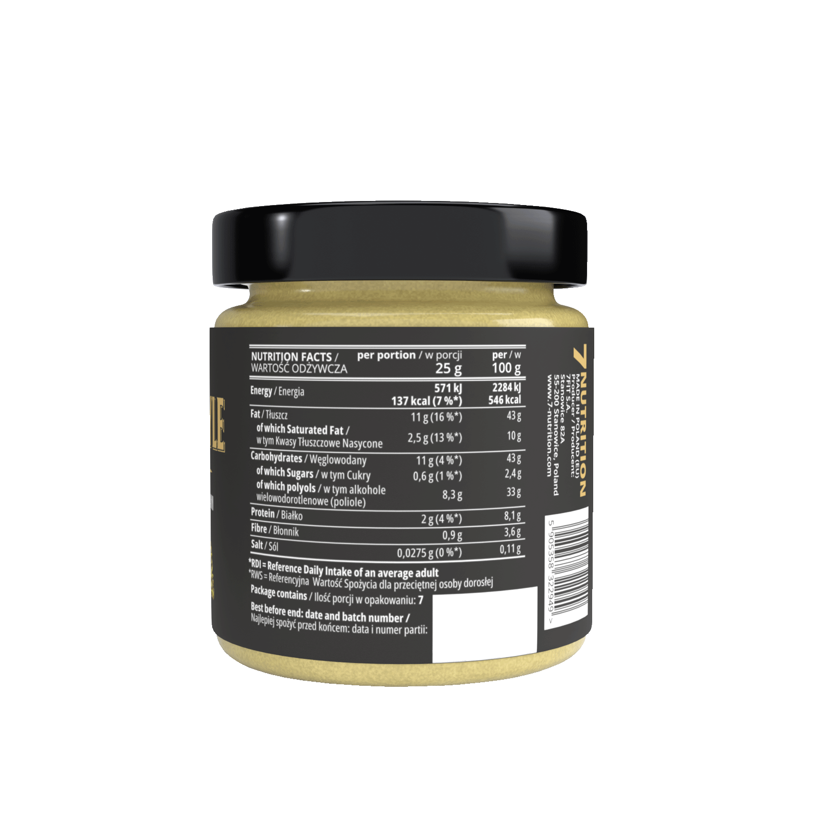 7Nutrition Dubai Style Krém 180g