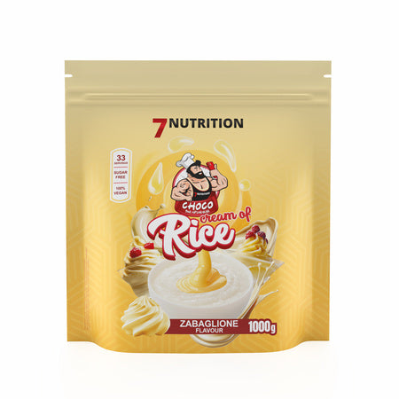 7Nutrition  Rizskrém Zabaglione Természetes