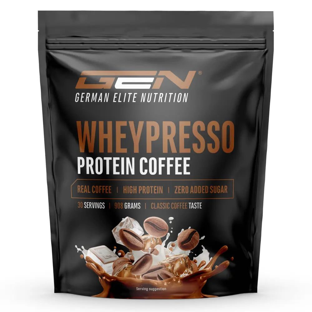 German Elite Nutrition  Protein Kávépor 908g
