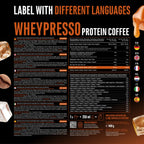 German Elite Nutrition  Protein Kávépor 908g