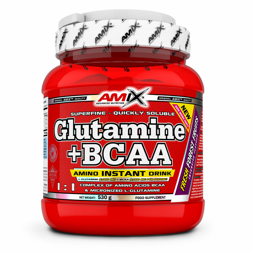 Glutamine + BCAA Por - Amix