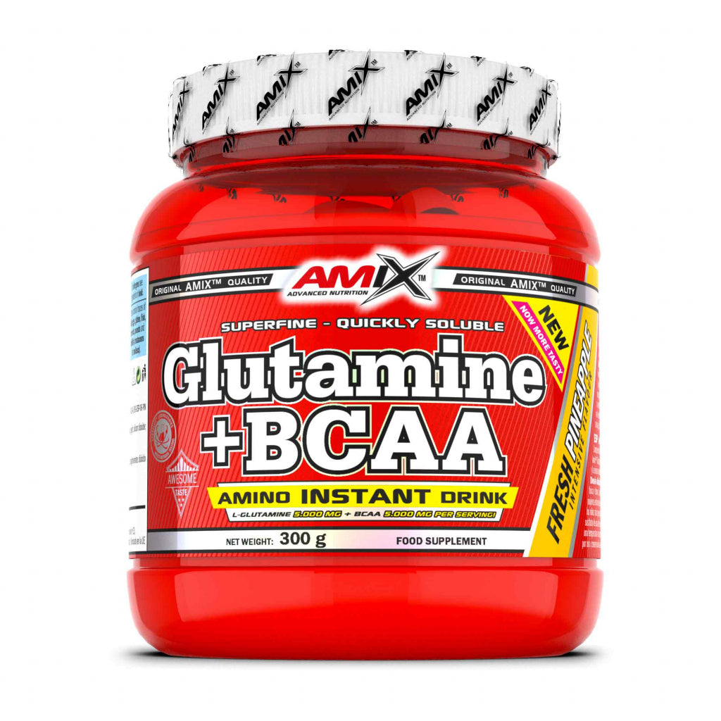 Glutamine + BCAA Por - Amix