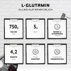 GEN L-Glutamin Pulver, 750 g