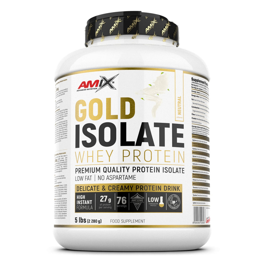 Gold Whey Protein Isolate 2280g - Amix Nutrition
