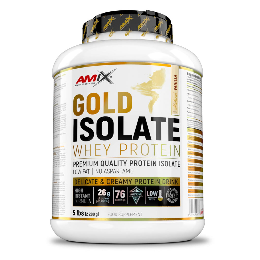 Gold Whey Protein Isolate 2280g - Amix Nutrition