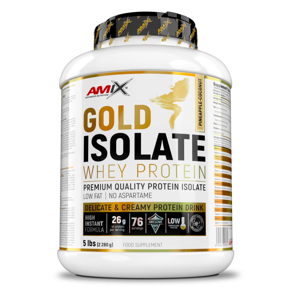 Gold Whey Protein Isolate 2280g - Amix Nutrition