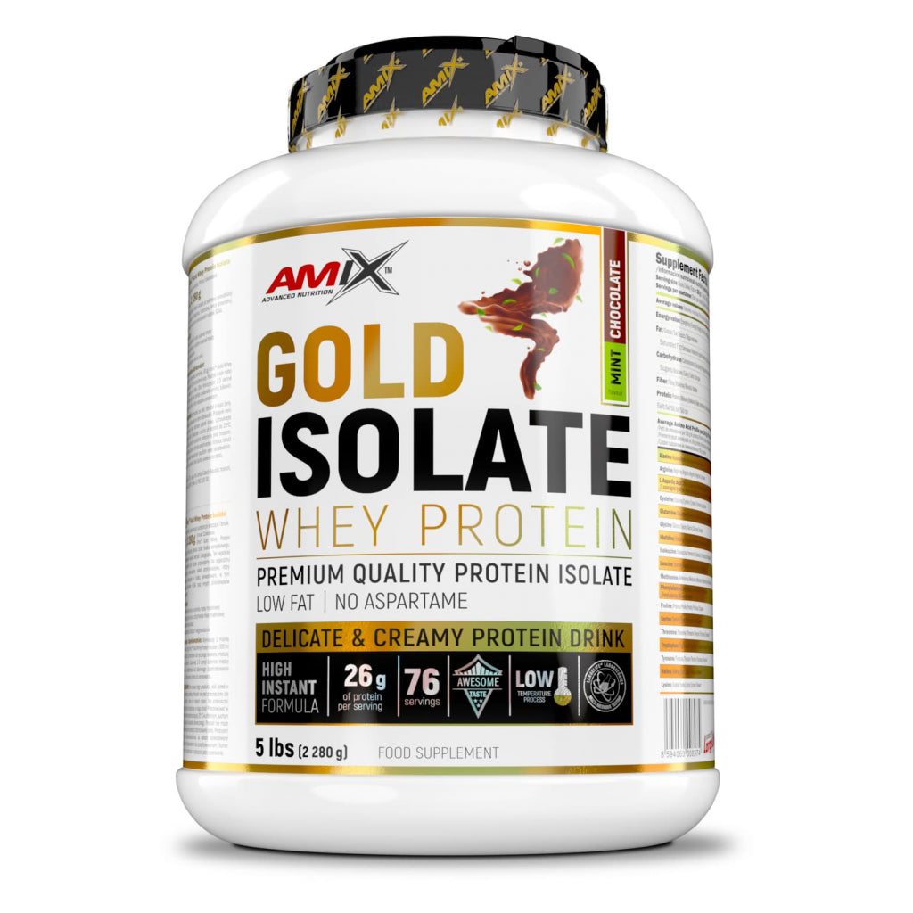 Gold Whey Protein Isolate 2280g - Amix Nutrition
