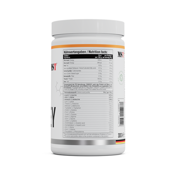 Iso Whey Peach Ice Tea 900g - MST Nutrition