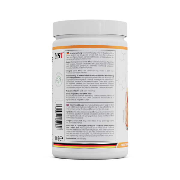 Iso Whey Peach Ice Tea 900g - MST Nutrition