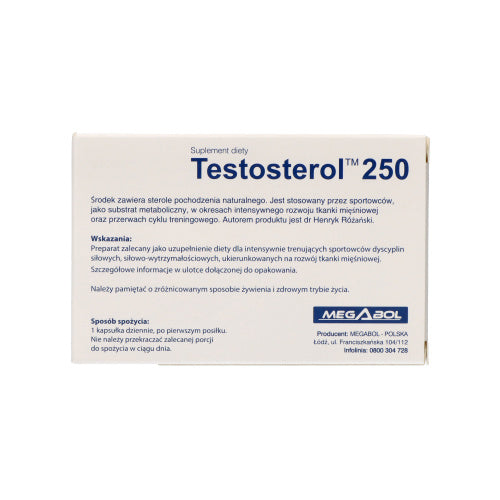 Testosterol 250 30db Kapszula - Megabol