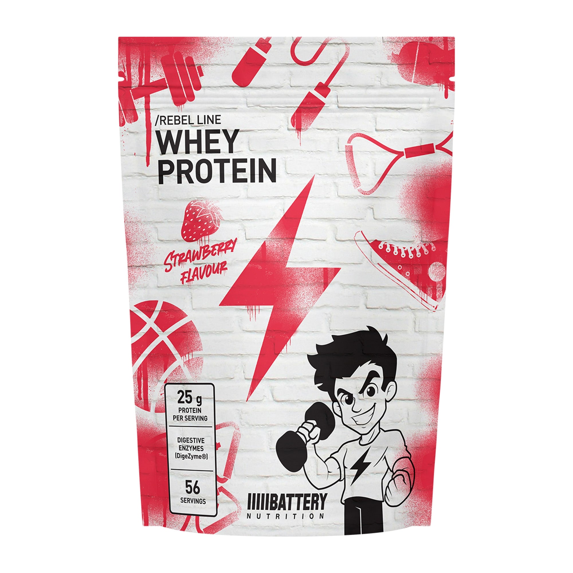 REBEL WHEY PROTEIN 700 g - Battery Rebel Nutrition