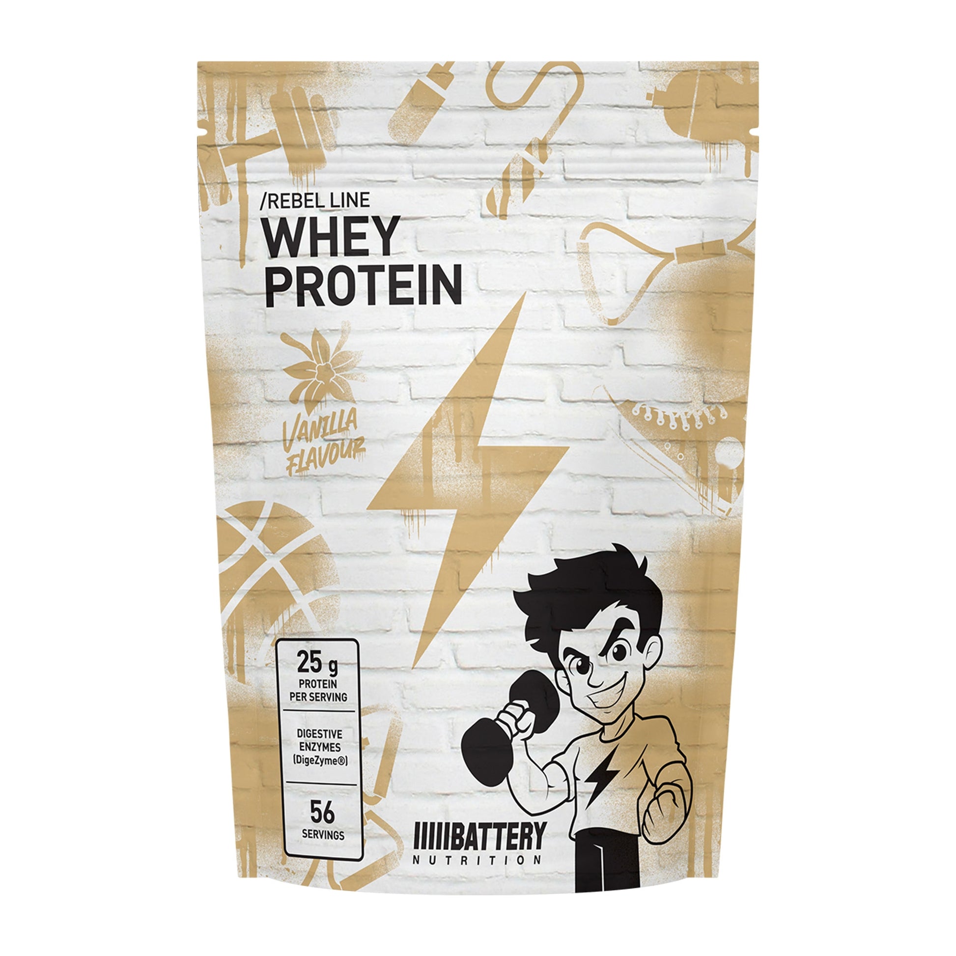 REBEL WHEY PROTEIN 700 g - Battery Rebel Nutrition