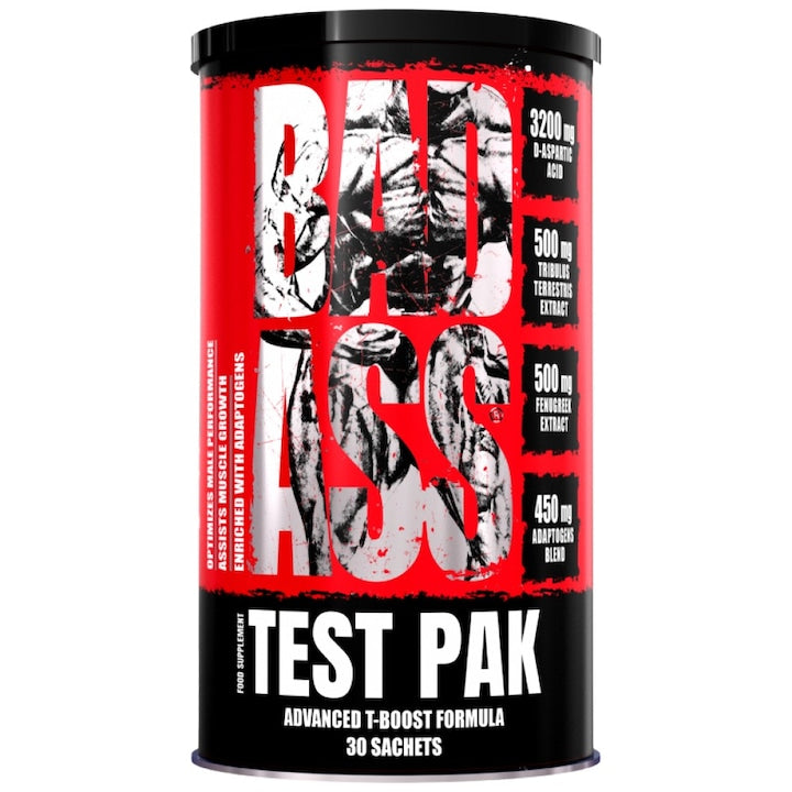 BAD ASS® Test Pak 30 tasak - Bad Ass Nutrition