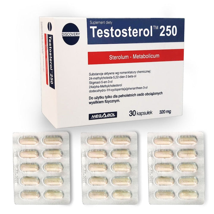 Testosterol 250 30db Kapszula - Megabol