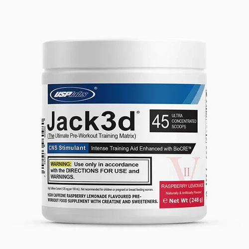 Jack3d CNS Stimulant 45 Adagos - Pre-Workout Formula - USP Labs
