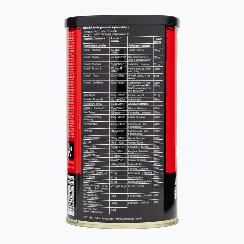 Bad Ass Pak 30 tasak - Bad Ass Nutrition